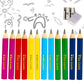 Tinygeeks Jumbo Pencils Hb - New 2024-12 Fat Pencils - Triangle Short Pencils For Kids + Sharpener - Perfect For Preschool, Todd