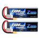 Zeee 3S Lipo Battery 3300mAh 11.1V 50C Soft Pack Battery with XT60 Connector Compatible with RC Car Truck Quadcopter Airplane He