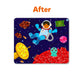 Skillmatics Dot It Sticker Art Activity - Space, Mess-Free Fun For Kids, 500+ Stickers, Craft Kits, Diy Activity, Travel Toys, Gifts For Boys & Girls Ages 3, 4, 5, 6, 7