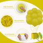 Yellow Balloons In Different Sizes 5 10 12 18Inch-134Pcs Yellow Balloons For Garland Arch
