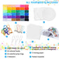 Quefe 11800pcs Fuse Beads Craft Kit, 36 Colors 5mm Beads, Melting Beads Set for Girls, Including Pegboards, Ironing Paper, Tweez