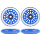Aowesm Wiggle Car Polyurethane Replacement Wheels Upgrade Swing Car Wheels W/Bearings Abec-9 For Ride-On Toys - Twist, Swivel, G