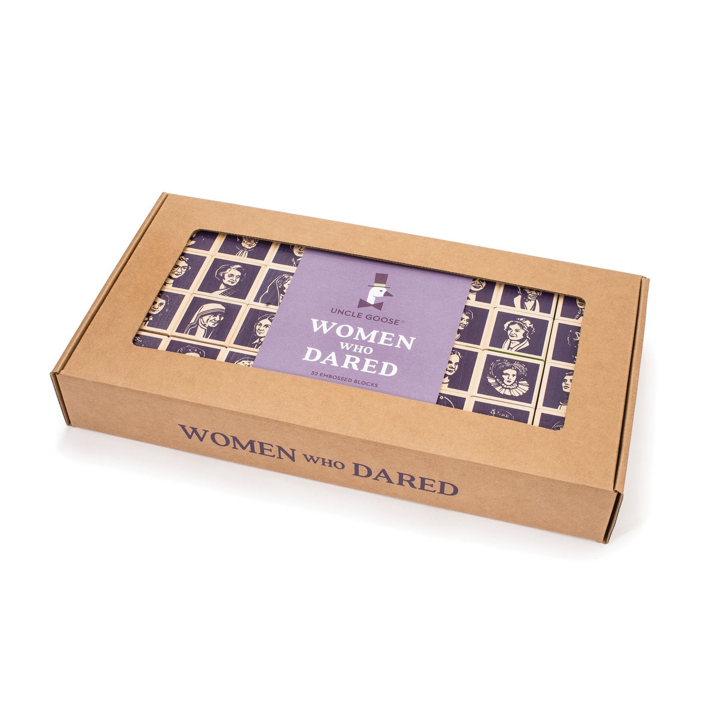 Uncle Goose Women Who Dared Blocks - Made In The Usa