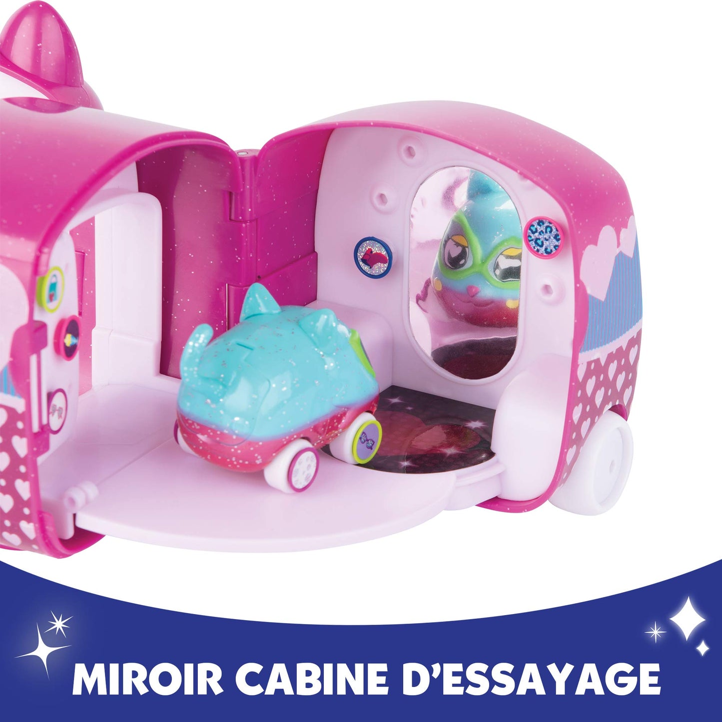 Tomy Ritzy Rollerz Toy Cars With Surprise Charms, Heelz On Wheelz Shoe Shop Playset With Helena Heelz