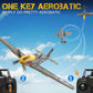 Rc Airplane Brushless P51D Mustang Rc Plane Ready To Fly Remote Control Airplane Fighter With 6-Axis Gyro, 3 Flight Modes & Aero