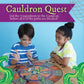 Peaceable Kingdom Cauldron Quest Game - Cooperative Potions & Spells for Kids, Medium Size, Cardboard Material, Model GMC6