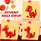2 Pcs Chinese Dragon Plush 2025 Year Of The Dragon Stuffed Animal Plush Chinese New Year Plush Decoration Mascot Doll Plushies For Spring Festival Bedtime Gift Bed Rest Chair Table Decoration(Lucky)