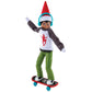 The Elf on the Shelf Skateboard Set - MagiFreez Holly Jolly Ollie, Includes Stand Pants, Tee, Headphones, and Skateboard