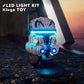Vonado Led Light Kit Compatible With Lego Captain Rex Helmet Set 75349, Diy Lighting Compatible With Lego Helmet 75349 (No Model), Creative Lights Compatible With Lego Helmet 2023 Series