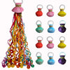 100 Pack Streamer Poppers, 6 Color Mix No Mess Confetti Poppers,Party Poppers No Mess Streamers Easy to Clean Handheld Streamer 