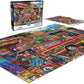 Buffalo Games 2000 Piece Jigsaw Puzzle - Aimee Stewart Family Vacation, Large, Multicolor, Model 2067, Paperboard