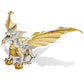 Piececool 3D Metal Puzzles For Adults, Glorystrom Dragon 3D Metal Model Kits, Brain Teaser Puzzles Diy Assembling Crafts For Str