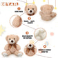Zhanmai 9 Packs Cute Bear Stuffed Animals 14 Inch Plush Bears In 7 Colors Stuffed Animals Bulk For Valentine‘S Day Gift Graduation Baby Shower Birthday Party Favor