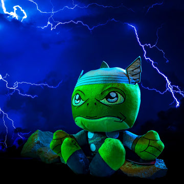 Bleacher Creatures Marvel Frog Of Thunder Thor 8' Kuricha Sitting Plush - Soft Chibi Inspired Toy
