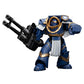 JOYTOY Warhammer 40K 1/18 Action Figures Ultramarines Cataphractii Terminator Squad Terminator with Reaper Autocannon Collectible Model