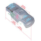Summitlink Custom Body Compatible For 1/10 Scale Rc Car Or Truck (Truck Not Included) (Police Black)