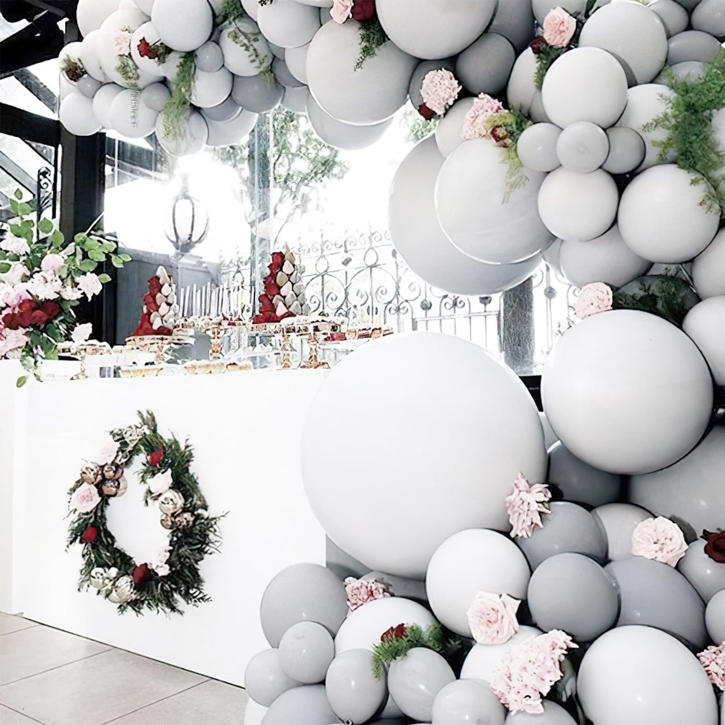 Partywoo Pastel Gray Balloons, 50 Pcs 12 Inch Pale Gray Balloons, Gray Balloons For Balloon Garland Or Balloon Arch As Party Decorations, Birthday Decorations, Baby Shower Decorations, Gray-Y76