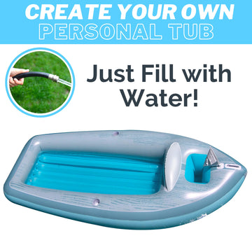 Swimline Classic Cruiser Pool Float, Blue/Grey
