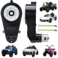 24v Motor High Speed RS555-40000RPM 2Pcs Kids Ride On Car Gearbox for Power Wheels Motor Gearbox Upgrade Motorcycles Drive Engin