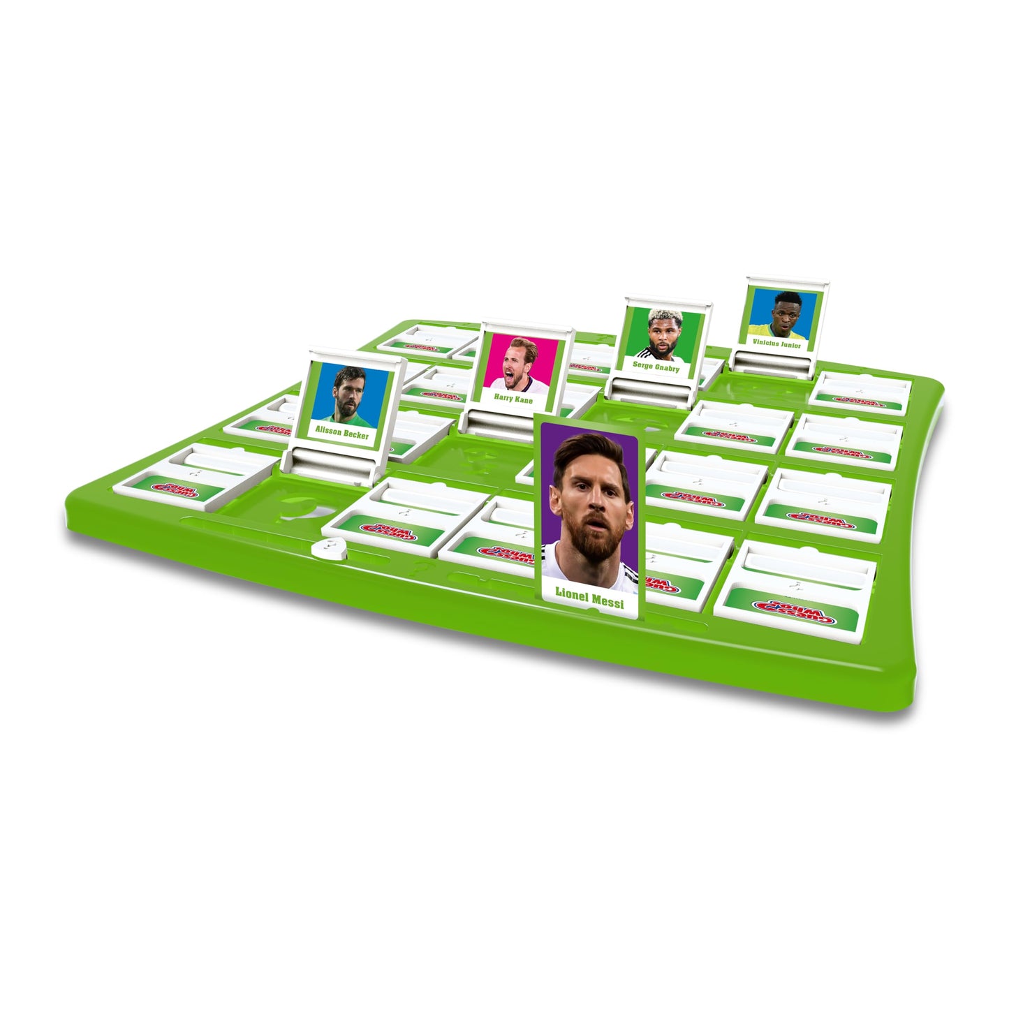 Winning Moves World Football Stars Guess Who? Board Game, Multi-coloured, One Size Fits All, Play with Messi, Ronaldo & More