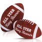 Deekin 2 Pcs 12 Inch All Star Ring Bearer Football Plush Baby Football Stuffed Fluffy Toddler Thank You Wedding Gift For Wedding