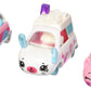 Shopkins Cutie Cars S3 3 Pack - Metal Toy Vehicles, 2.28 inches, Assorted Models