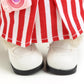17cm Doll Clothes for Labubu - Kawaii Clown Style Set - Doll's Hat & Doll's Clothing & Doll's Shoes & Camera  Cute Doll Outfit with Accessories for Display  Collectors  Gift - Red (NO Dolls)