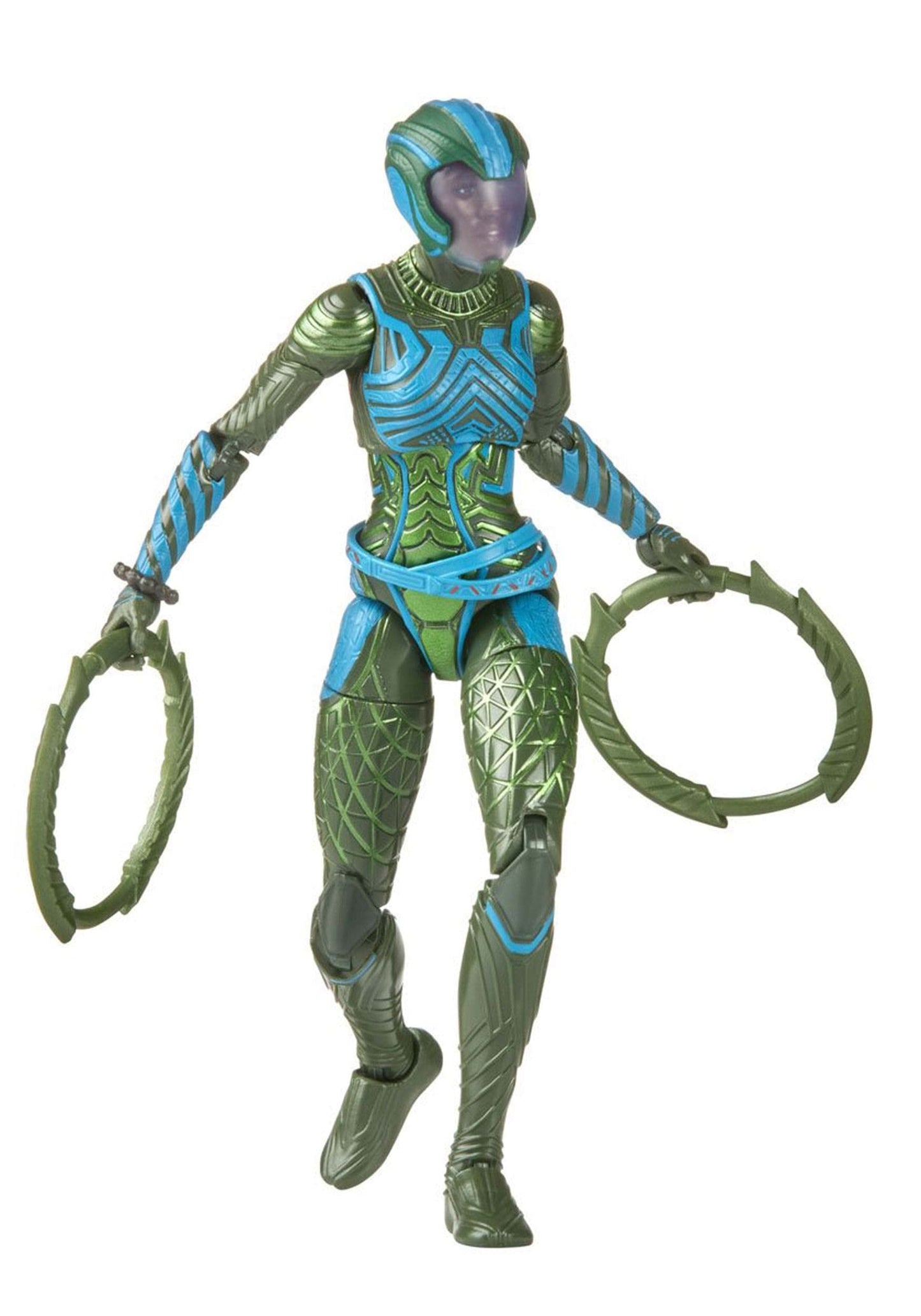 Marvel Legends Series Black Panther Wakanda Forever Nakia 6-Inch Mcu Action Figure Toy, 5 Accessories, 1 Build-A-Figure Part
