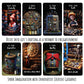 Lmicela Lmicela Tarot Deck, Premium Tarot Cards For Beginners & Experts, Collector'S Quality, 78 Gold Foil Cards, Intuitive Guid
