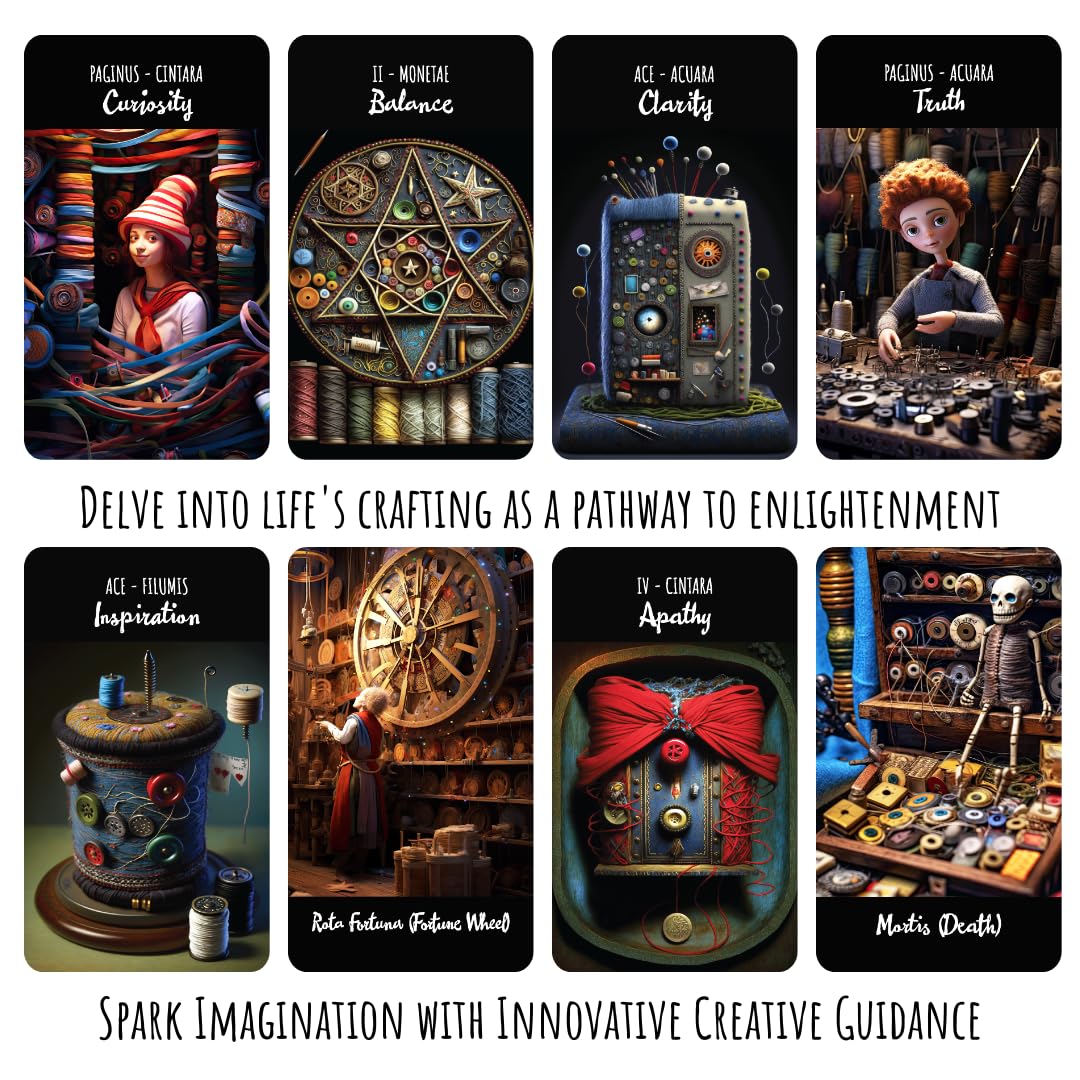 Lmicela Lmicela Tarot Deck, Premium Tarot Cards For Beginners & Experts, Collector'S Quality, 78 Gold Foil Cards, Intuitive Guid