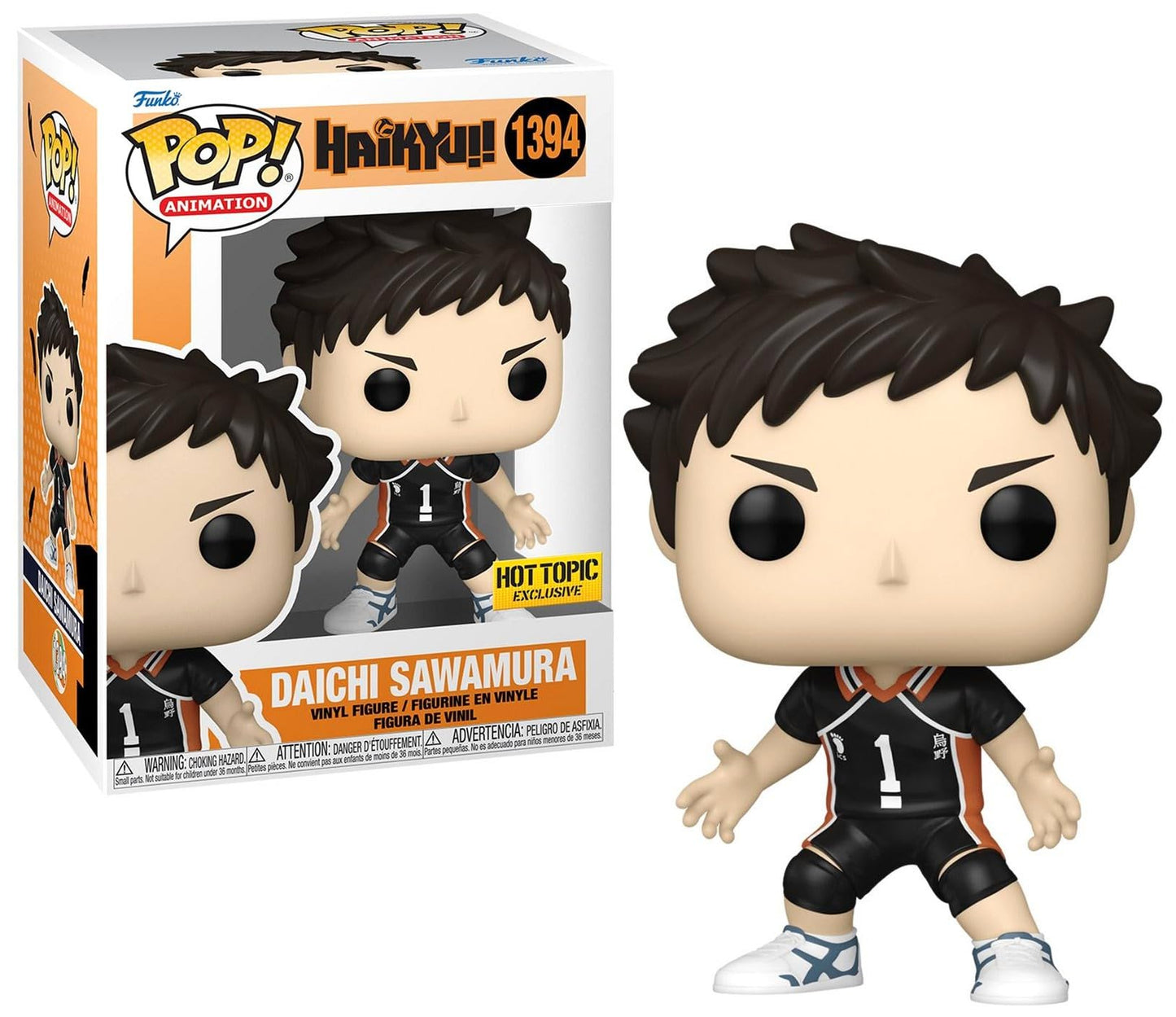 Funko Pop! Animation Daichi Sawamura Exclusive Vinyl Figure - Red, Model FUN71172