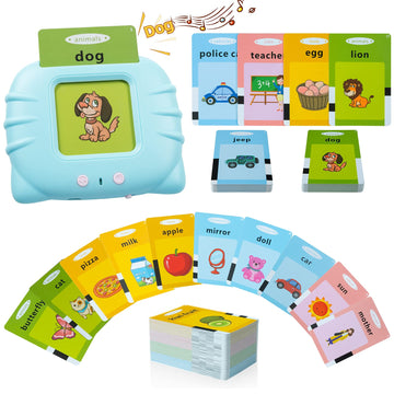 Qutz Toddler Toys For 2 3 4 5 Year Old Boys And Girls, Autism Sensory Toys For Autistic Children, Learning Montessori Toys, Speech Therapy Toys, 224 Sight Words Talking Flash Cards