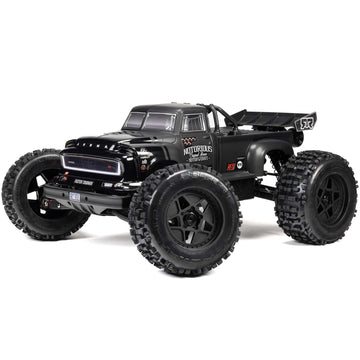 ARRMA 1/8 Notorious 4X4 6S BLX Brushless Stunt Truck RTR, Black, Model ARA8611V6T1, Battery & Charger Not Included