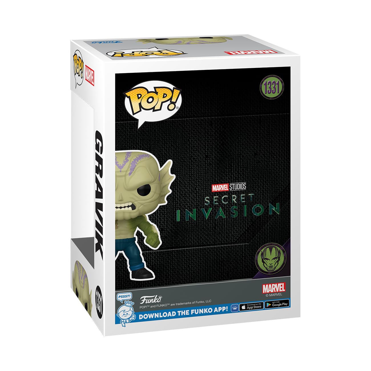 Funko Pop! Marvel: Secret Invasion - Gravik - Collectable Vinyl Figure - Gift Idea - Official Merchandise - For Kids & Adults -