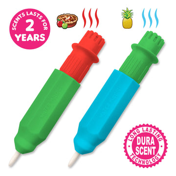 Scentco Water Magic - Scented Reusable Water Reveal Activity Books - No Mess, All Fun (Forest Friends And Ocean Friends)