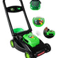 CT SPORTS Toddler Lawn Mower - Realistic Grass-Cutting Action, No Batteries, Black, Model XT-30018, Fun Outdoor Push Toy for Kids