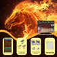Medikaison Large 21 Inches Horse Racing Board Game Thickened Wood Metal Horses Finish Line Horse Race Game for Party and Gatheri