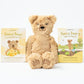 Slumberkins 14' Honey Bear Kin & 2 Board Books Complete Set Bundle | Promotes Gratitude, Respect & Sharing | Social Emotional Tools For Ages 0+ (Honey Bear Kin Plush + 2 Board Books)
