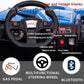 Nitoess 24V 2 Seater Ride On Truck For Kids,2Wd/4Wd Ride On Utv With Remote Control,Electric Toy Car,Xxl Ride On Buggy Rubber-Plastic Polymerized Tires For Kids,Max Load Capacity 200Lbs(Blue)