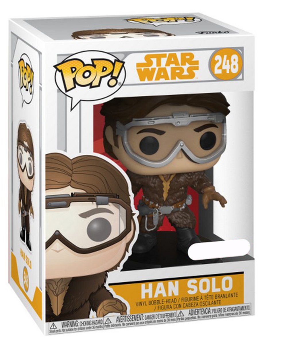 Pop Funko Star Wars Solo Han Solo #248 (With Goggles)
