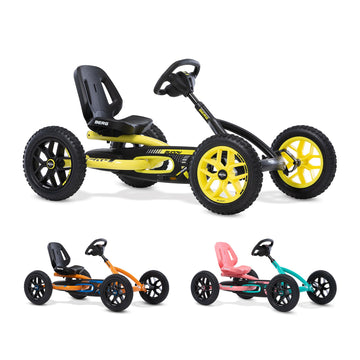 Berg Toys - Buddy Cross Pedal Go Kart - Go Kart - Go Cart For Kids - Pedal Car Outdoor Toys For Children Ages 3-8 - Ride On-Toy 