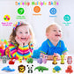 Kleeblatt 20Pcs Assembled Animal Erasers For Kids Bulk, Puzzle Mini Fun Desk Pets For Kids Classroom, Treasure Box Prizes,Party