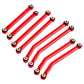 HobbyPark High Clearance Links Set Steering Rod Tie Upgrades for Axial SCX24 C10 AXI00001 Wrangler JLU AXI00002 Bronco AXI00006