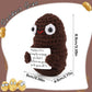 Toymis Mini Positive Poo Pocket Hug, 3.3Inch Interesting Knitted Wool Poo Doll Creative Cute Inspirational Poo Doll For Birthday Gifts Party Decoration Encouragement