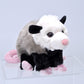 Wild Republic Opossum Cuddlekins Mini Plush Toy, 8 inches, Made from Recycled Bottles, Soft Stuffed Animal for Kids