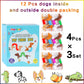 Autism Sensory Toys,New(12Pcs) Pop Tubes, Fidget Toys For Kids Girls,Toddler Toys Age 2-4,Kids Toys,Girls Toys,Sensory Fidget Toys,Sensory Toys For Kids 5-7,Dog Party Favors,Fidget Tubes,Sensory Tubes