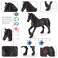 Gufoponas Horse Toys For Girls 5Pcs Horse Figurines Set Plastic Toy Horses For Boys Realistic Collection Horse Mare Farm Animals