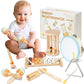 Baby Musical Instruments, Montessori Wooden Toys For Toddlers, Premium Wooden Musical Instrument Set For Kids Preschool Educatio