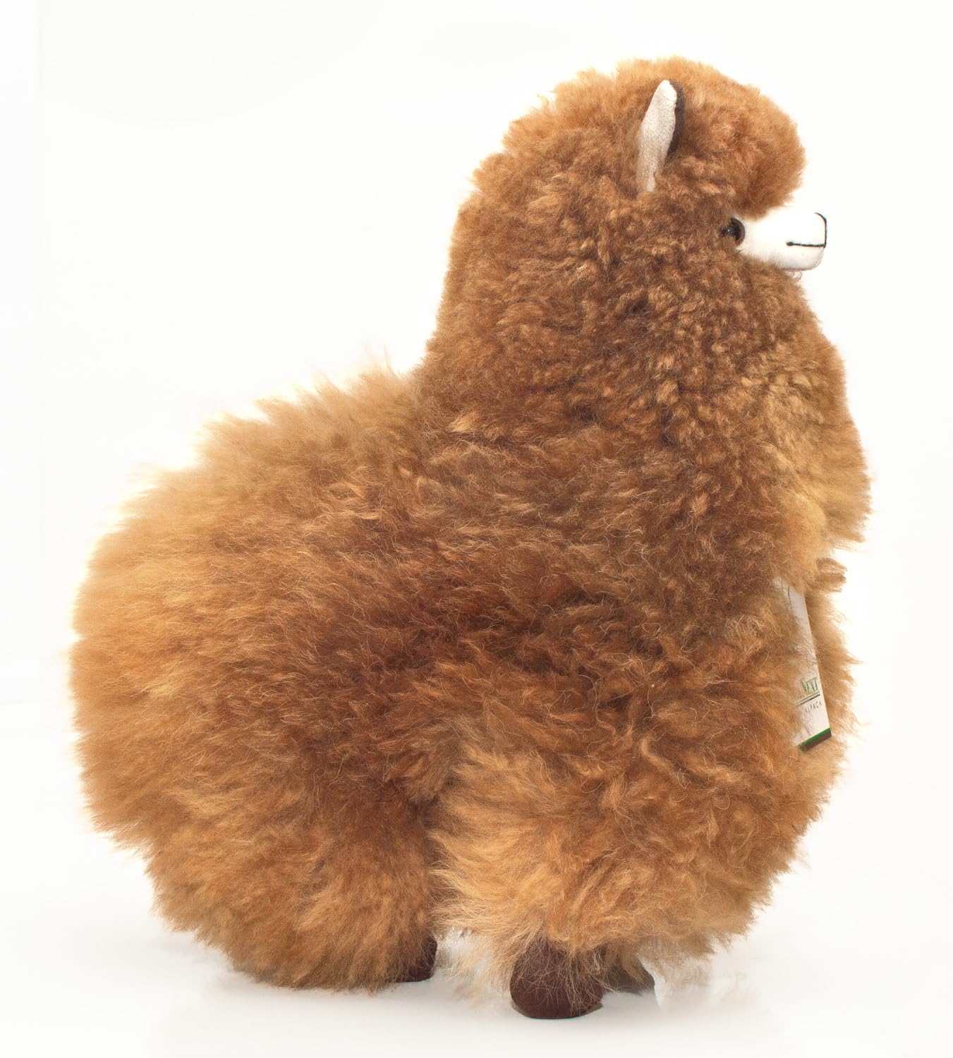 Alpacanext Llama Stuffed Animal - 12 Inch. Cute, Soft And Cuddly Alpaca Plush Toy Handcrafted On Real Alpaka Natural Fur, (12 In