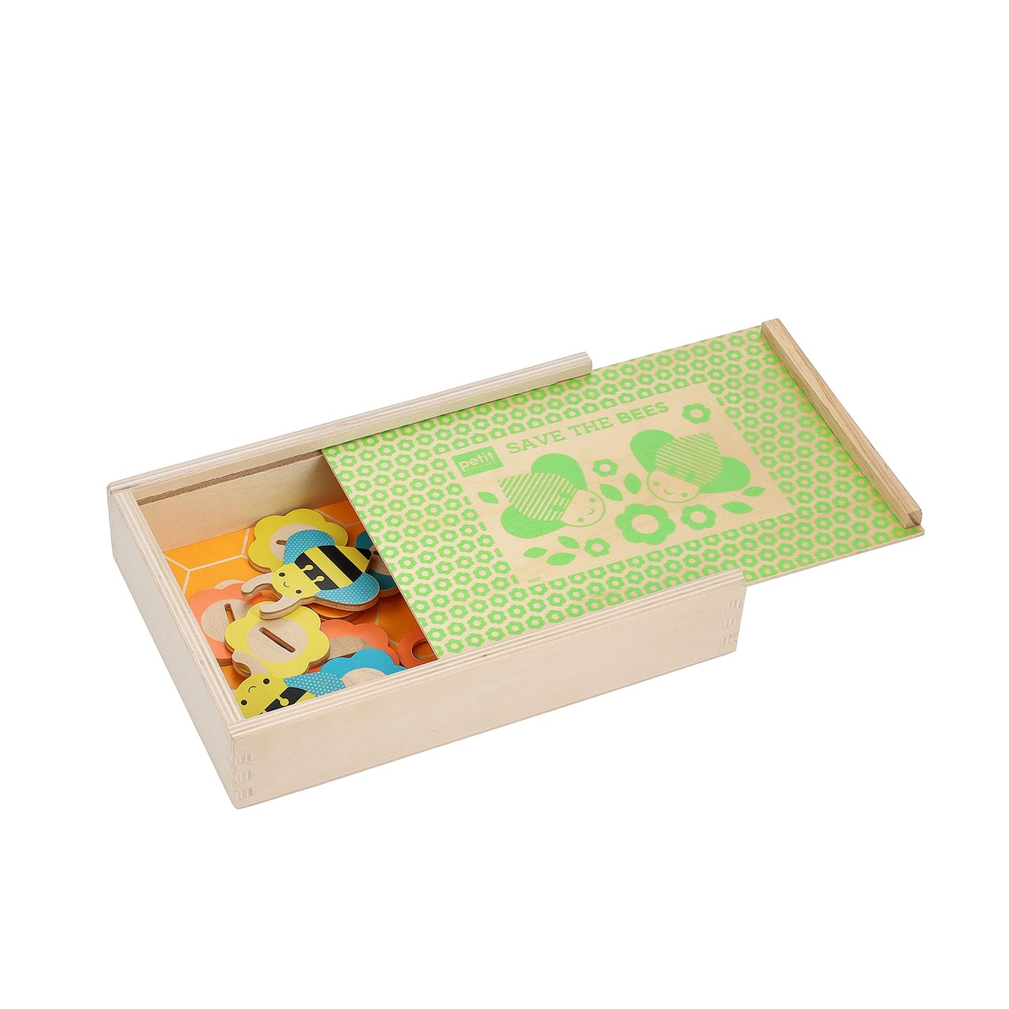 Petit Collage Save The Bees Wooden Game